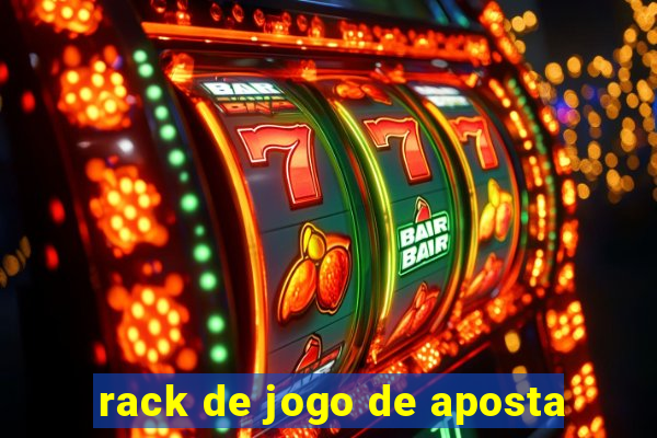 rack de jogo de aposta